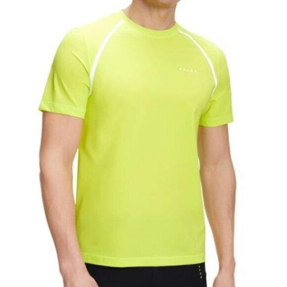 Falke Men's Yellow Short Sleeve Active Top size Large - Picture 1 of 6